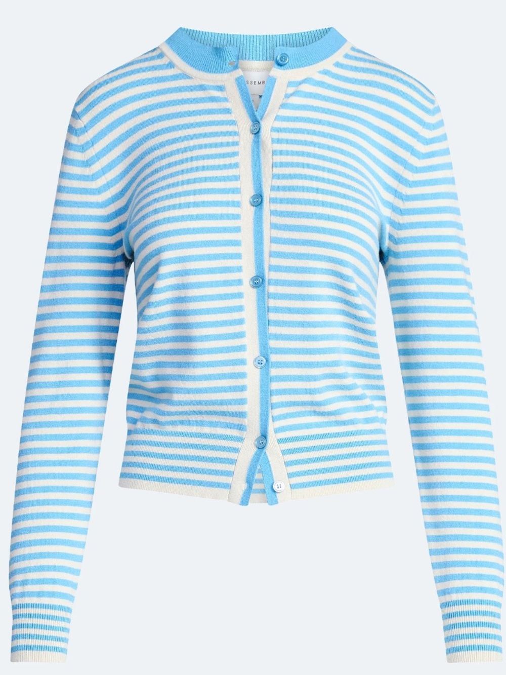 Free Assembly Women's Solid, Stripe, & Print Classic Cozy Yarn Cardigan Sweater